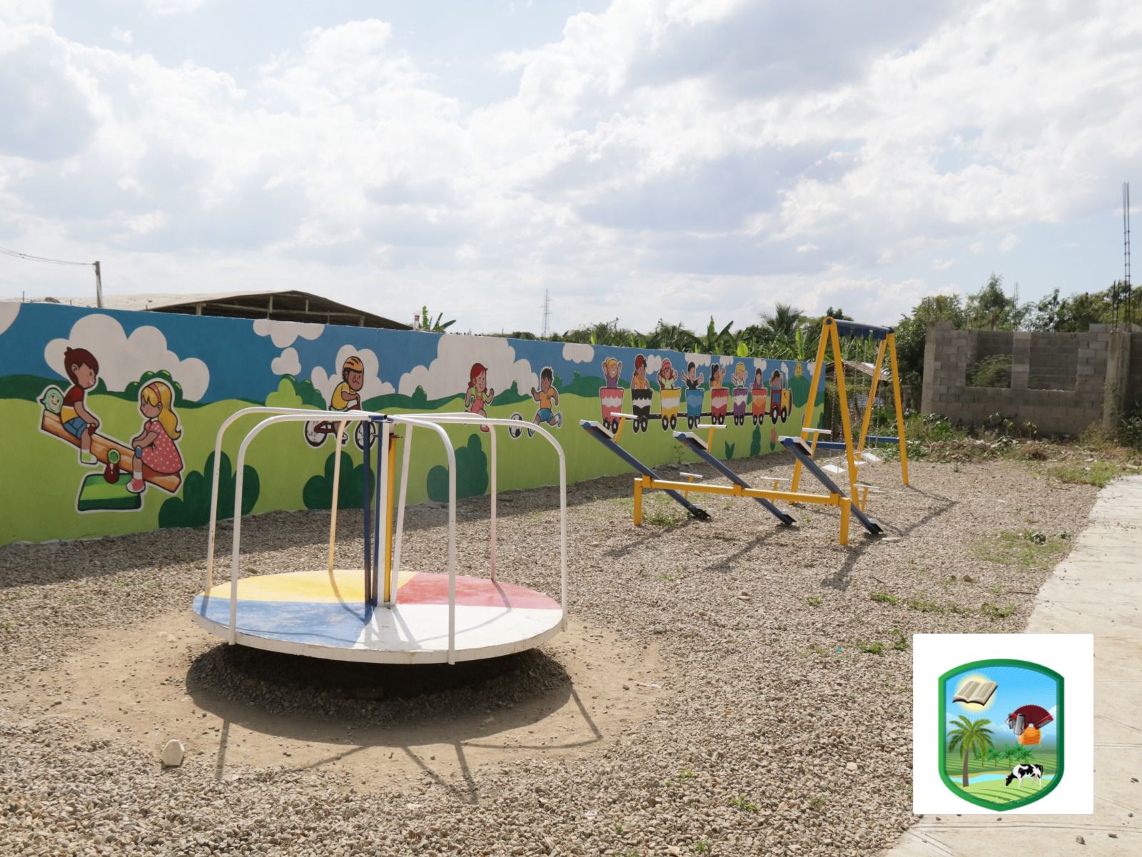 📰 Avanzan los trabajos de transformación del área infantil del Parque Distrital en Hatillo Palma